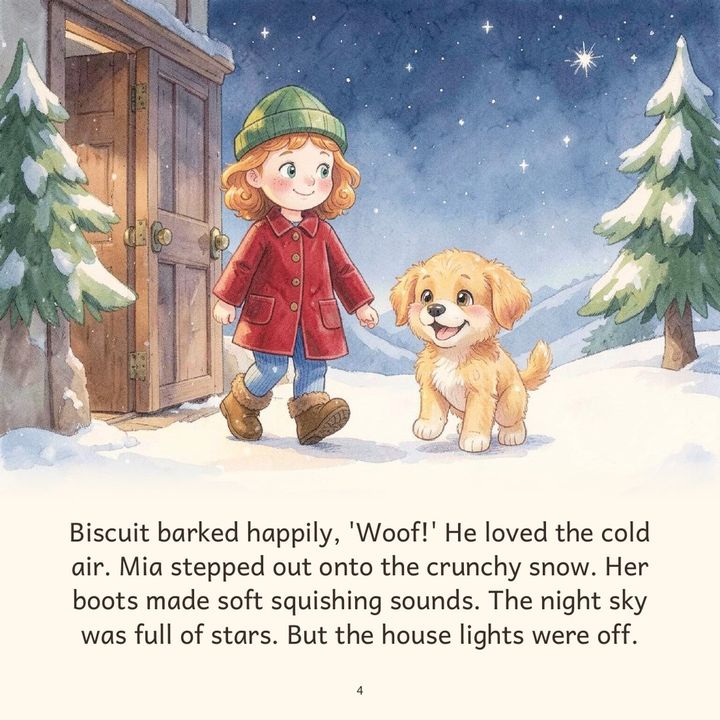 Inside Mia's book